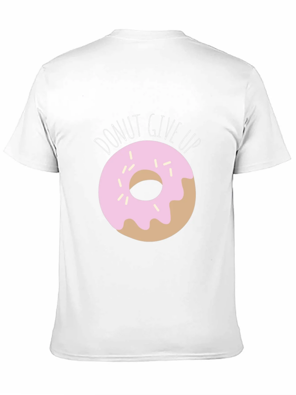 Donut Give Up Graphic T-Shirt