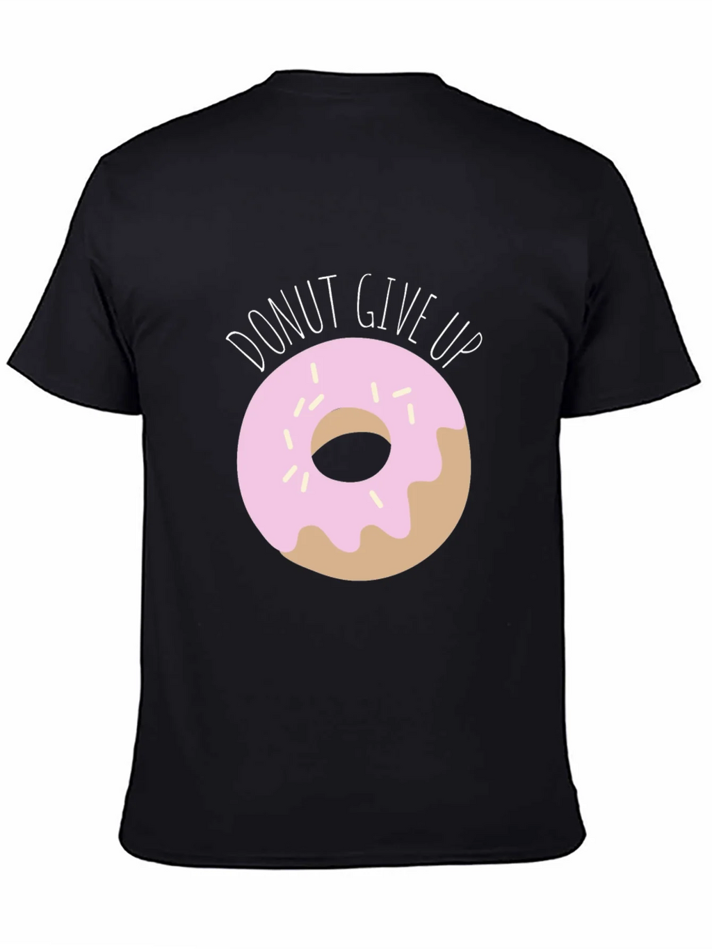 Donut Give Up Graphic T-Shirt