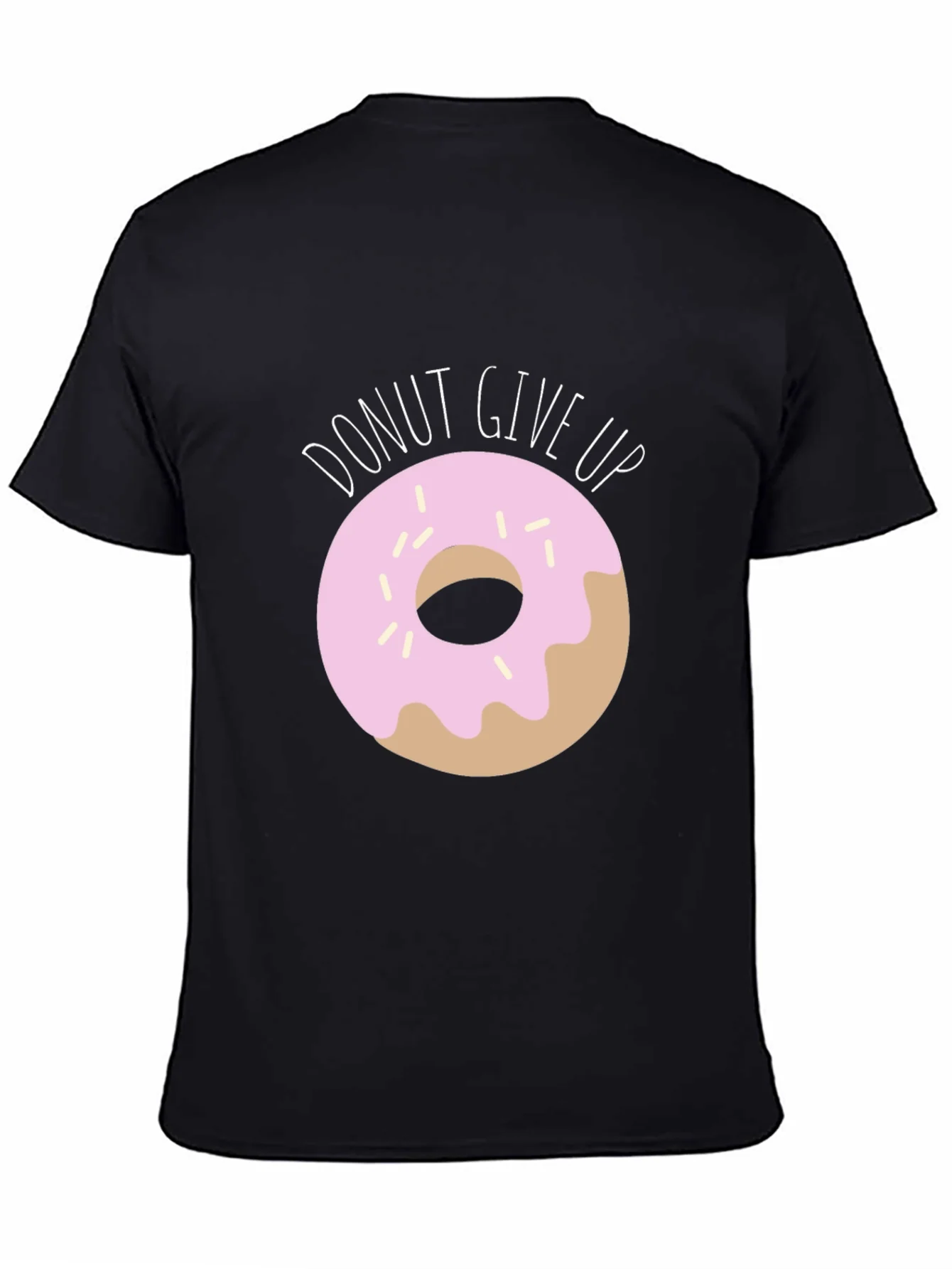 Donut Give Up Graphic T-Shirt