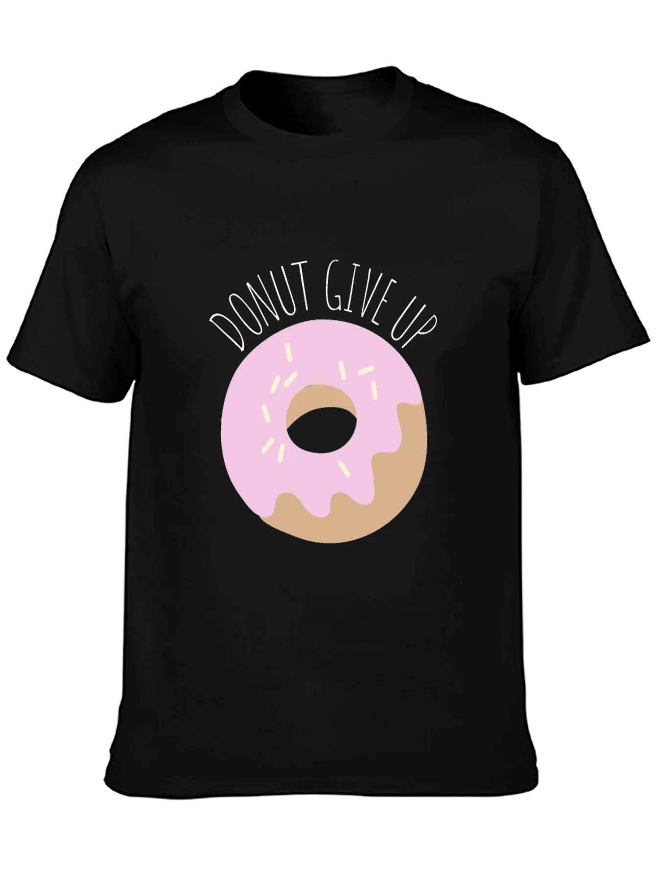 Donut Give Up Graphic T-Shirt